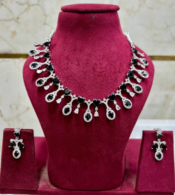 Eyana American Diamond Necklace Set
